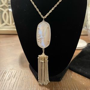 Kendra Scott Rayne Necklace Ivory Pearl